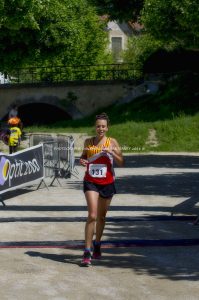 Évènement sportif - Première place pour Elodie ROUSSEL sur le Trail de "La balade de M. FAVET".