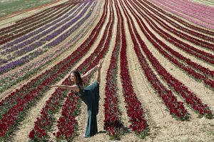 Portrait méditation - Yoga au parfum de tulipe