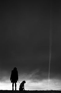 Photographie Fine Art - Regard d'une ombre sur les hauteurs du Luberon