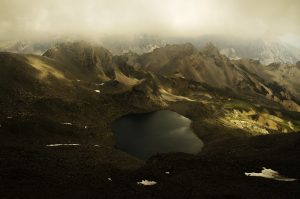 Photographie nature - Montagne d'altitude du Massif des Cerces, lac blanc
